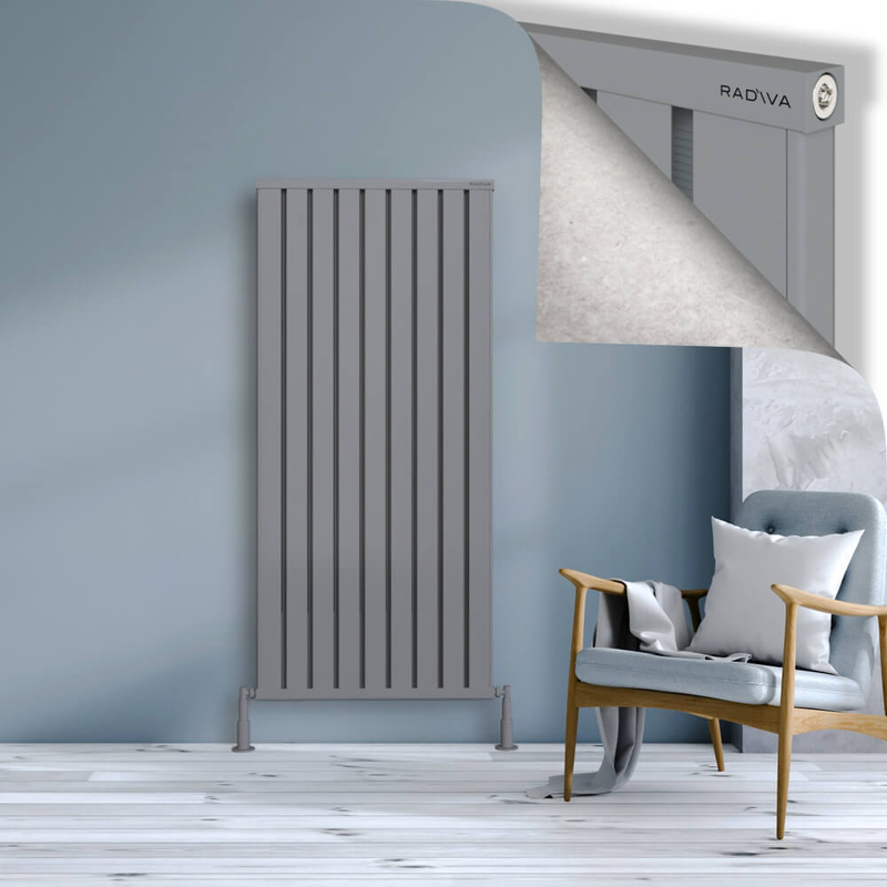 OBI Dekoratif Alüminyum Radyatör 1600x724 Gri