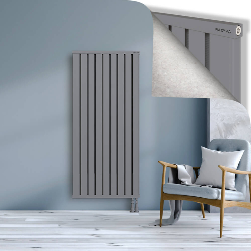 OBI Dekoratif Alüminyum Radyatör 1600x724 Gri