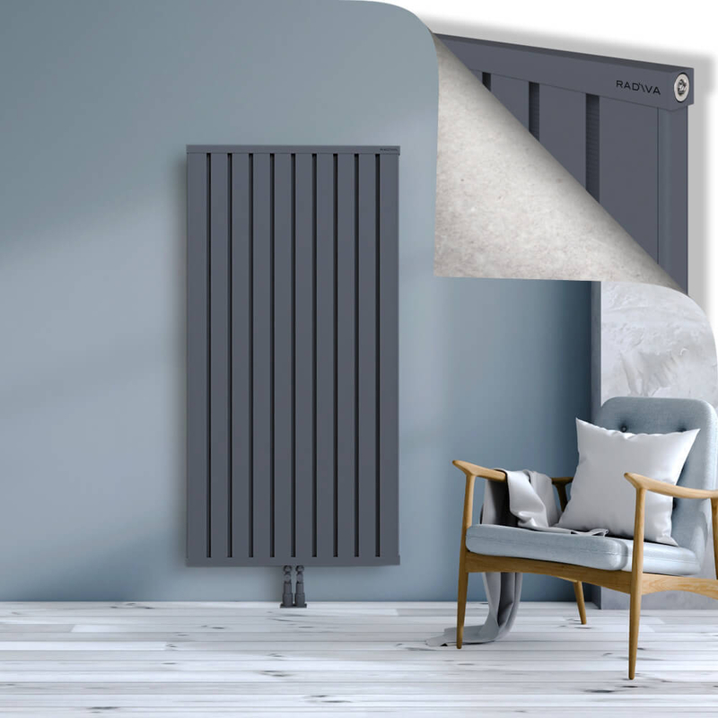 OBI Dekoratif Alüminyum Radyatör 1600x804 Antrasit