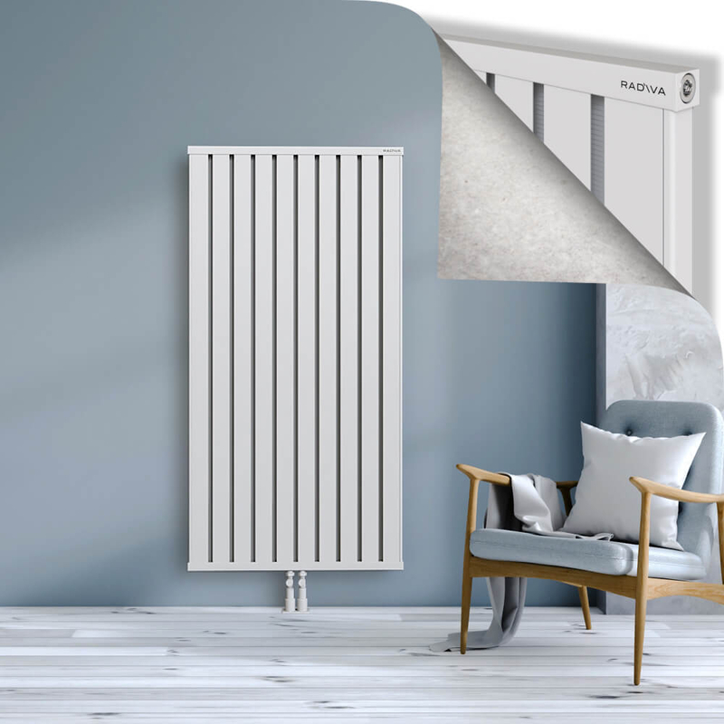 OBI Dekoratif Alüminyum Radyatör 1600x804 Beyaz
