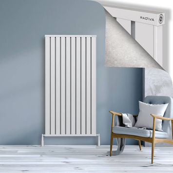 Radiva - Obi Dekoratif Alüminyum Radyatör 1600x804 Beyaz