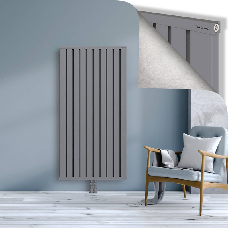 OBI Dekoratif Alüminyum Radyatör 1600x804 Gri