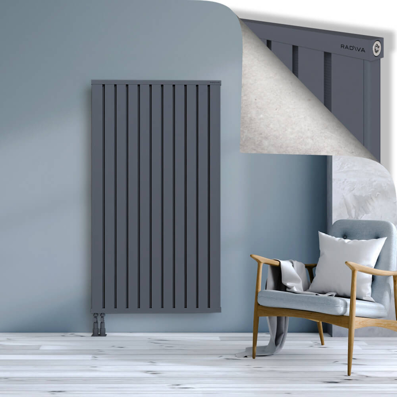 OBI Dekoratif Alüminyum Radyatör 1600x884 Antrasit