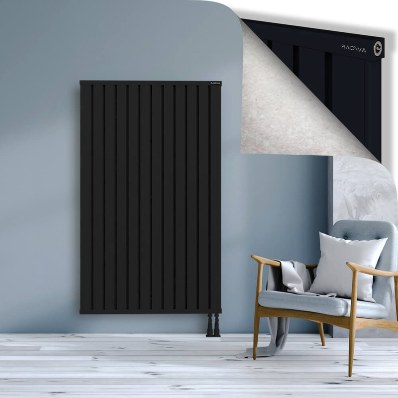 OBI Dekoratif Alüminyum Radyatör 1600x964 Siyah