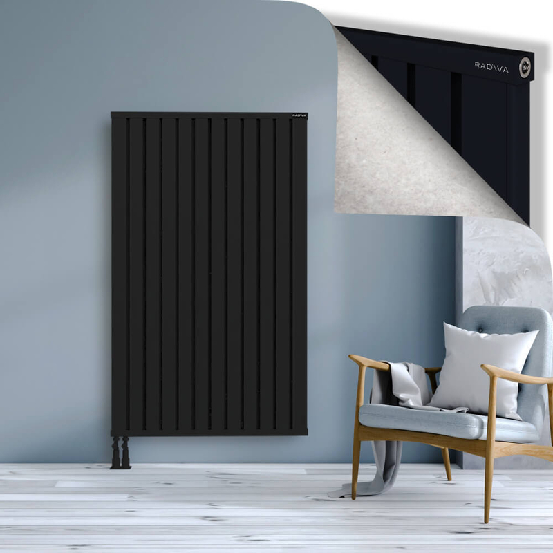 OBI Dekoratif Alüminyum Radyatör 1600x964 Siyah