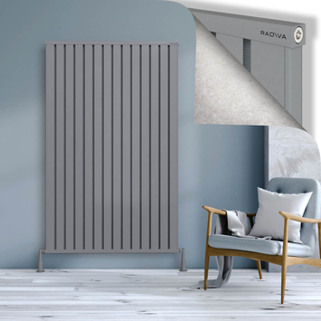 Radiva - Obi Dekoratif Alüminyum Radyatör 1800x1124 Gri