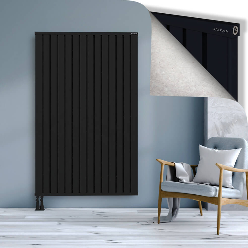 OBI Dekoratif Alüminyum Radyatör 1800x1124 Siyah