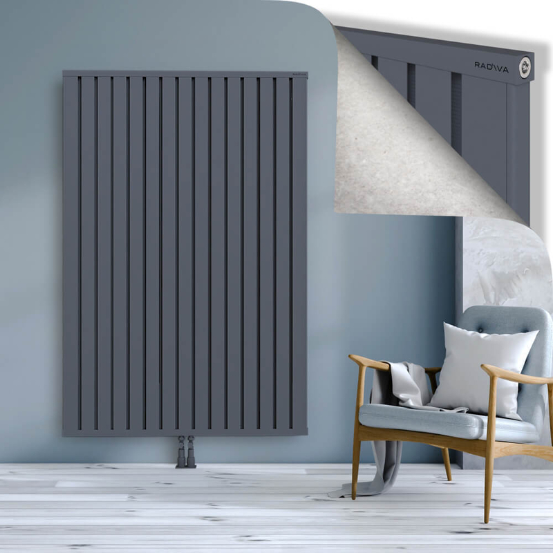 OBI Dekoratif Alüminyum Radyatör 1800x1204 Antrasit