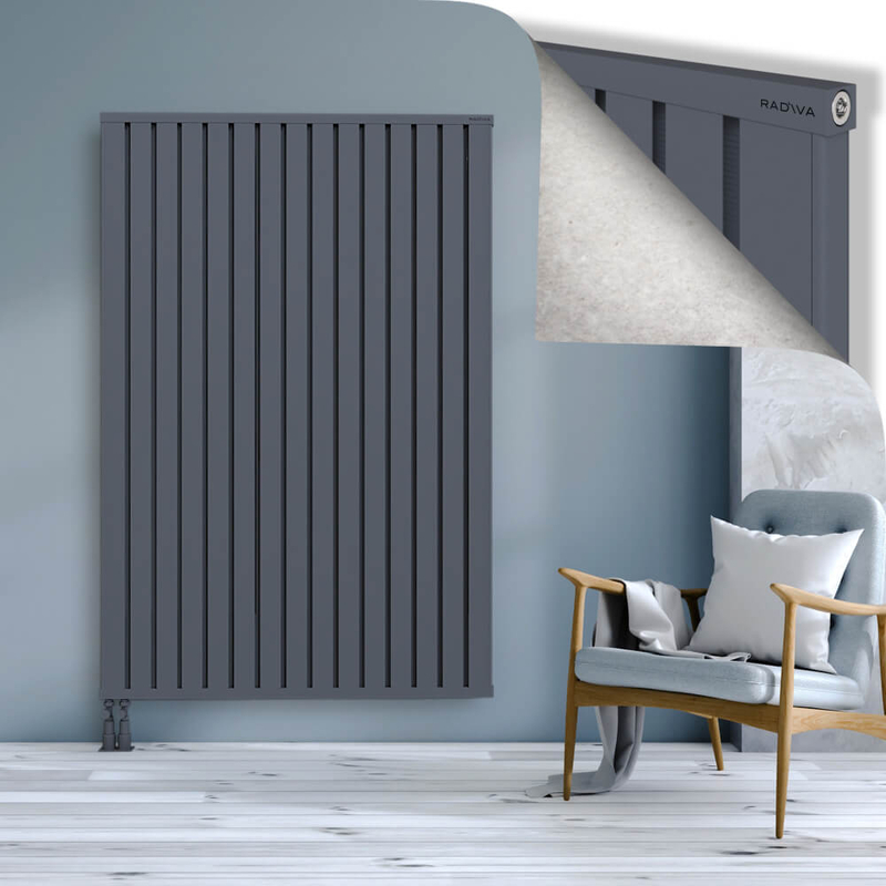 OBI Dekoratif Alüminyum Radyatör 1800x1204 Antrasit