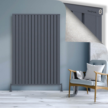 Radiva - Obi Dekoratif Alüminyum Radyatör 1800x1204 Antrasit