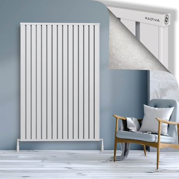 Radiva - Obi Dekoratif Alüminyum Radyatör 1800x1204 Beyaz