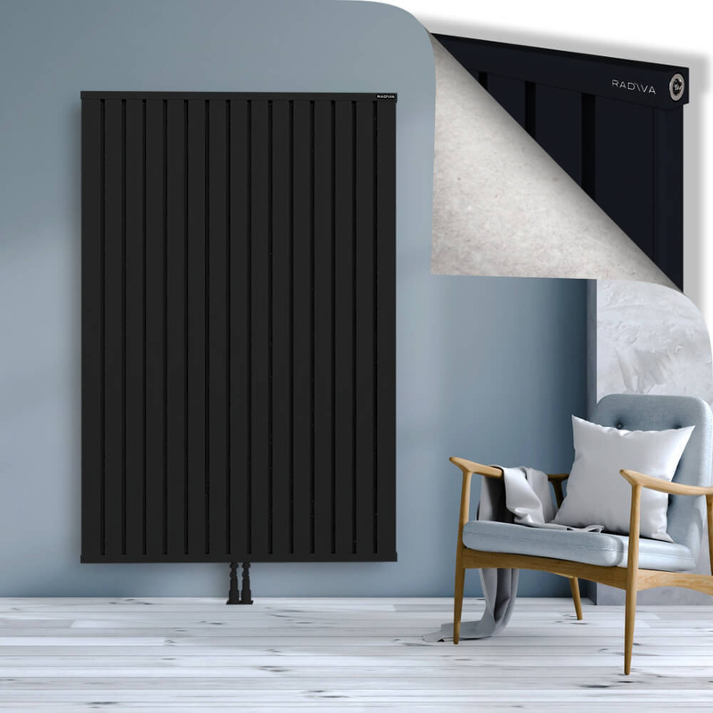 OBI Dekoratif Alüminyum Radyatör 1800x1204 Siyah