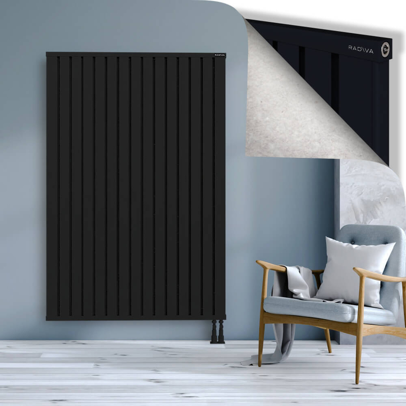 OBI Dekoratif Alüminyum Radyatör 1800x1204 Siyah