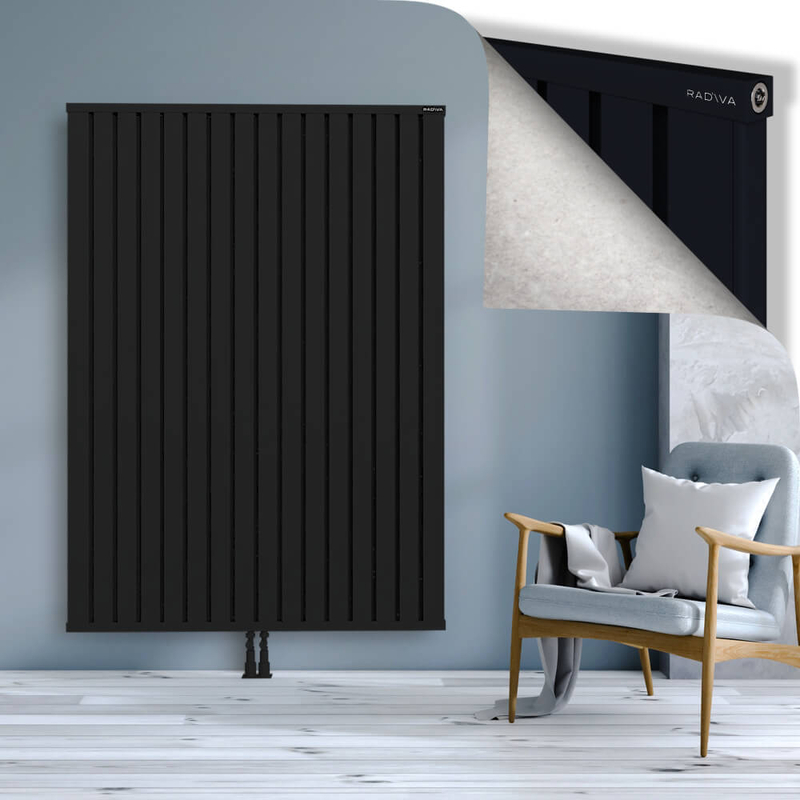 OBI Dekoratif Alüminyum Radyatör 1800x1284 Siyah