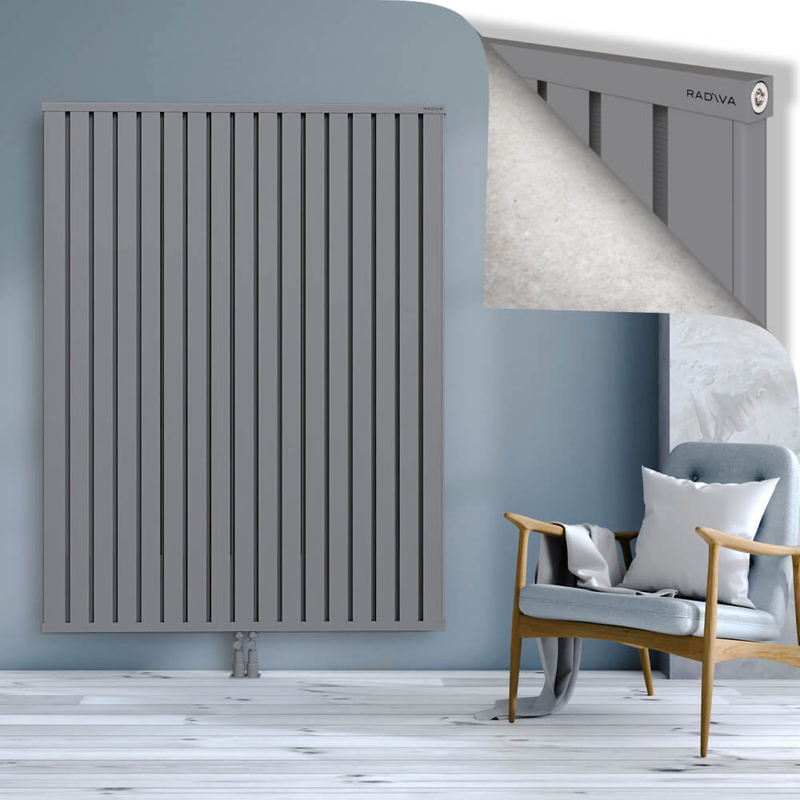 OBI Dekoratif Alüminyum Radyatör 1800x1364 Gri