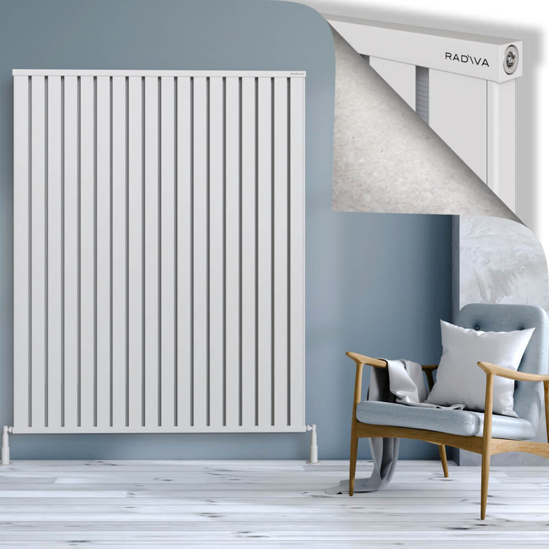 OBI Dekoratif Alüminyum Radyatör 1800x1444 Beyaz
