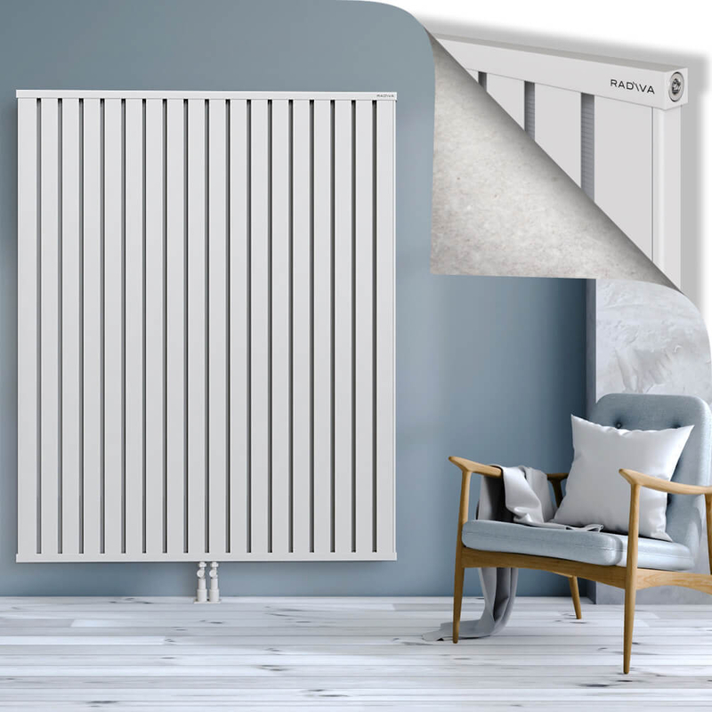 OBI Dekoratif Alüminyum Radyatör 1800x1444 Beyaz