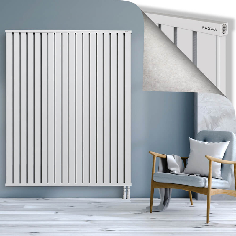 OBI Dekoratif Alüminyum Radyatör 1800x1444 Beyaz