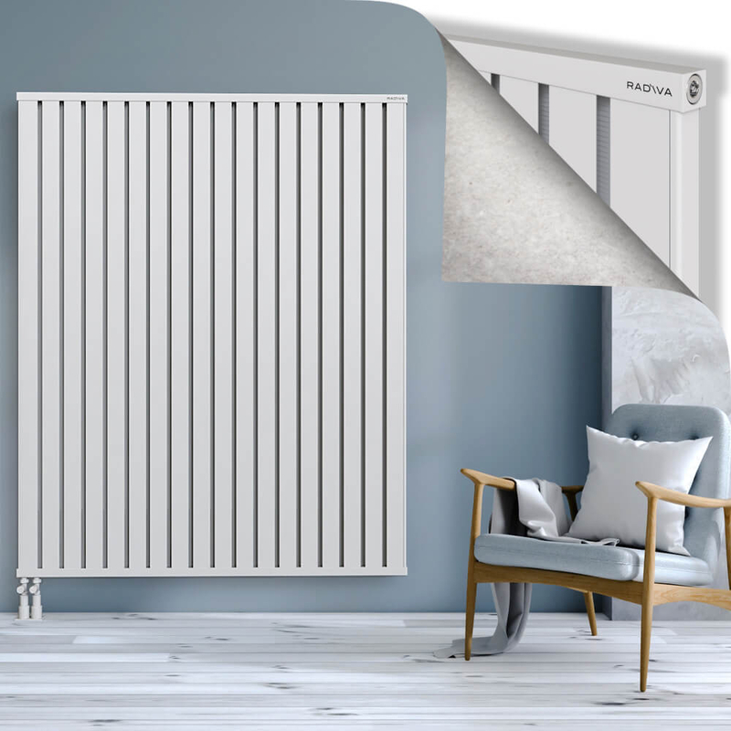 OBI Dekoratif Alüminyum Radyatör 1800x1444 Beyaz