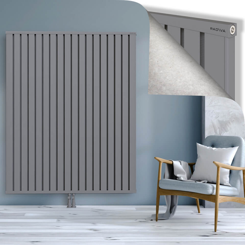 OBI Dekoratif Alüminyum Radyatör 1800x1444 Gri