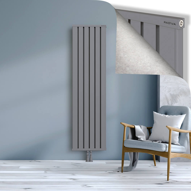 OBI Dekoratif Alüminyum Radyatör 1800x484 Gri