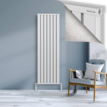 Radiva - Obi Dekoratif Alüminyum Radyatör 1800x564 Beyaz