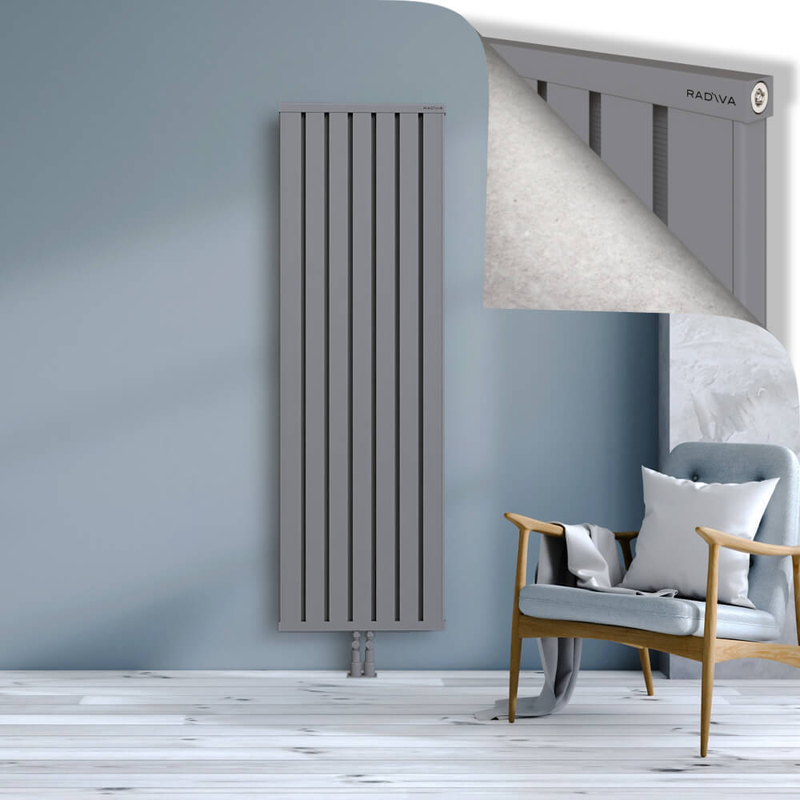 OBI Dekoratif Alüminyum Radyatör 1800x564 Gri