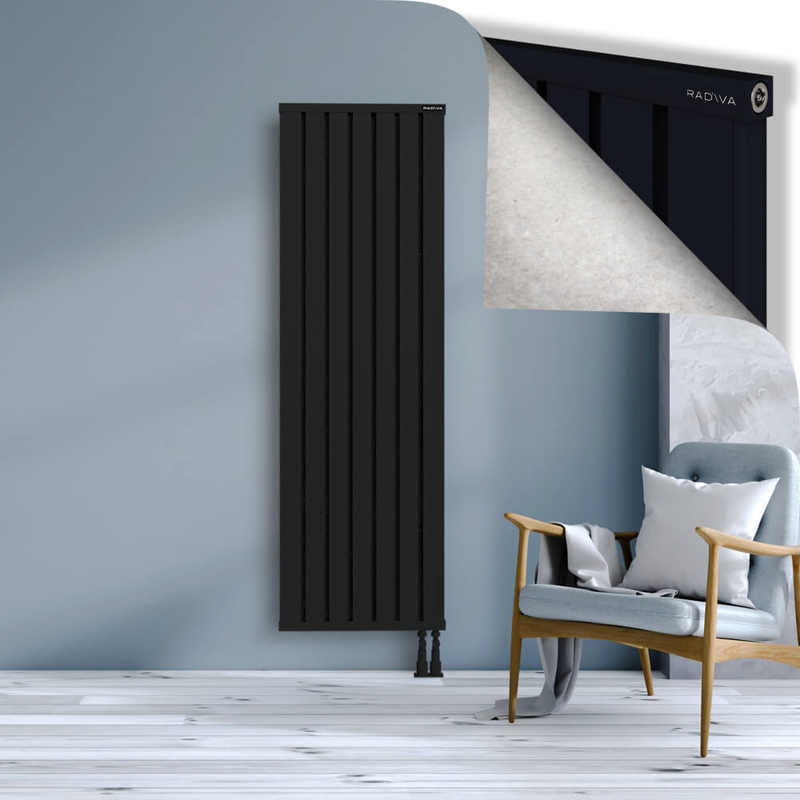 OBI Dekoratif Alüminyum Radyatör 1800x564 Siyah
