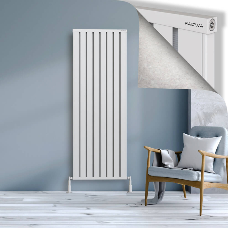 OBI Dekoratif Alüminyum Radyatör 1800x644 Beyaz