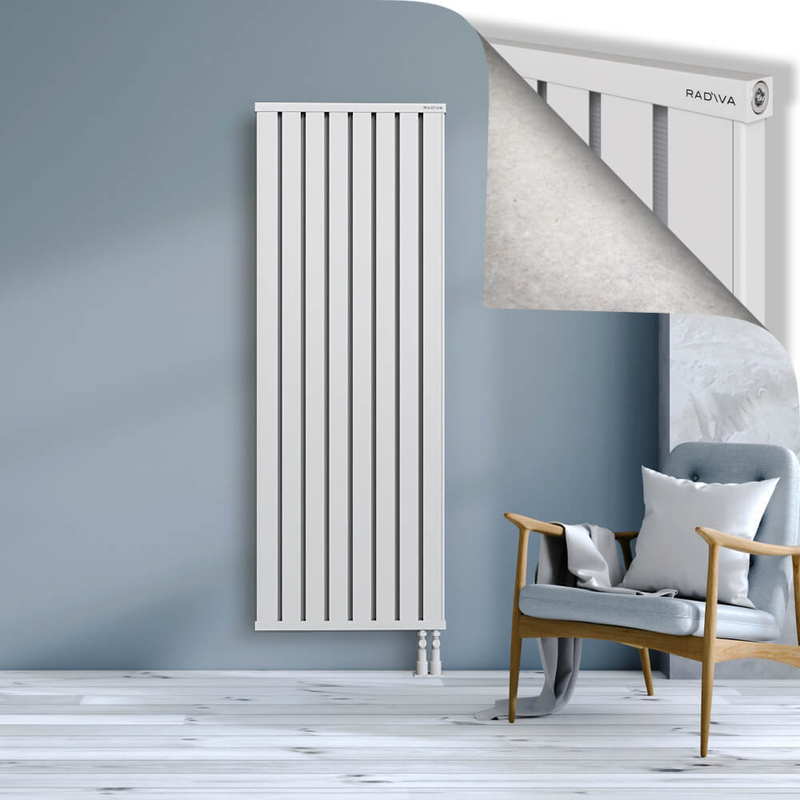 OBI Dekoratif Alüminyum Radyatör 1800x644 Beyaz