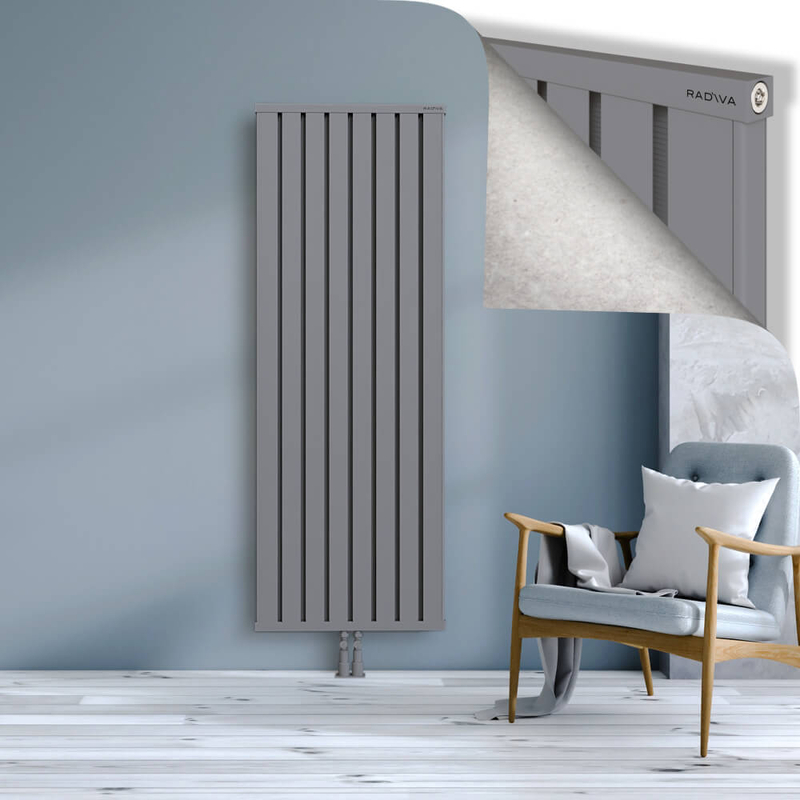 OBI Dekoratif Alüminyum Radyatör 1800x644 Gri