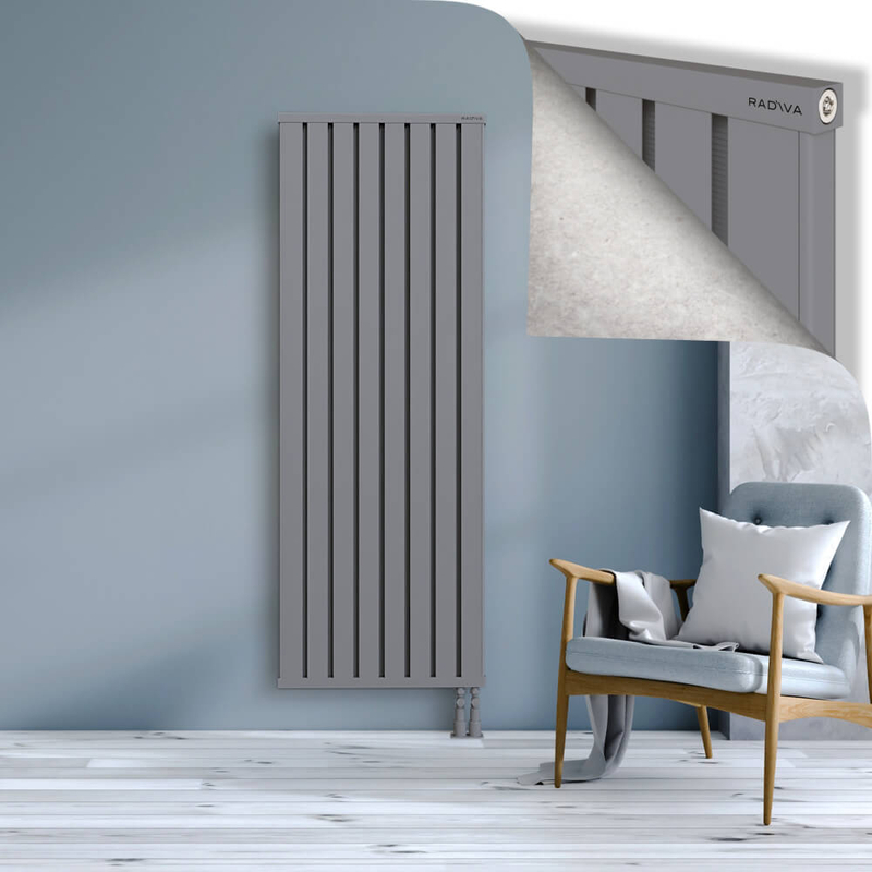 OBI Dekoratif Alüminyum Radyatör 1800x644 Gri
