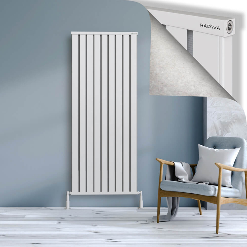 OBI Dekoratif Alüminyum Radyatör 1800x724 Beyaz