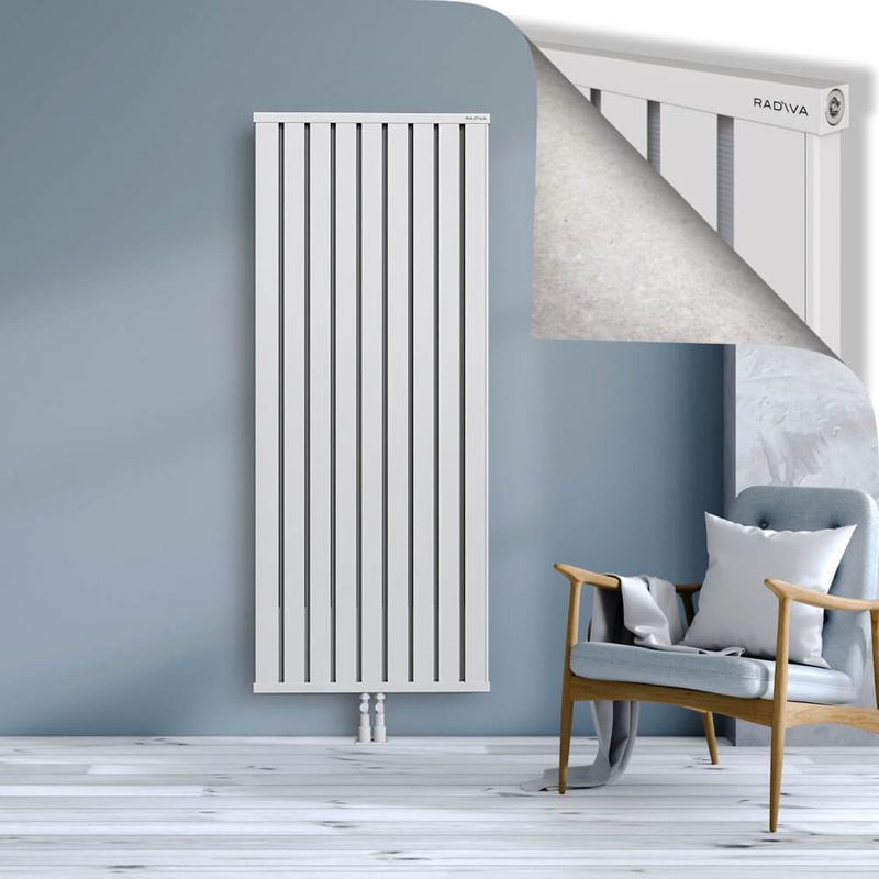 OBI Dekoratif Alüminyum Radyatör 1800x724 Beyaz