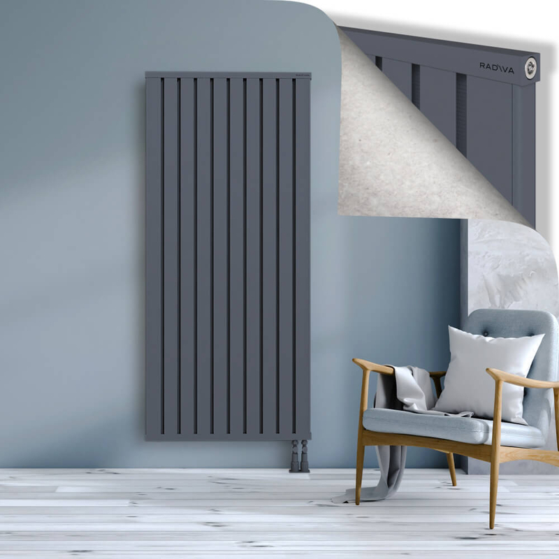 OBI Dekoratif Alüminyum Radyatör 1800x804 Antrasit