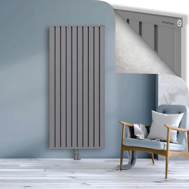 OBI Dekoratif Alüminyum Radyatör 1800x804 Gri
