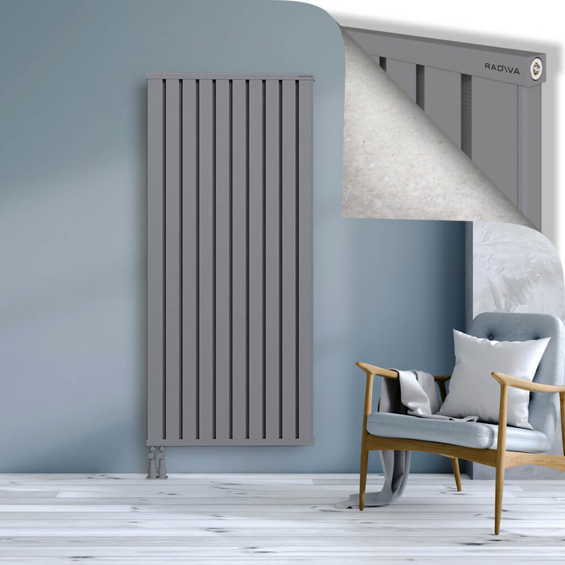 OBI Dekoratif Alüminyum Radyatör 1800x804 Gri