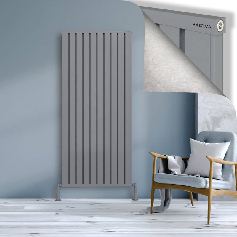 OBI Dekoratif Alüminyum Radyatör 1800x804 Gri