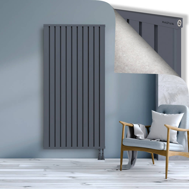 OBI Dekoratif Alüminyum Radyatör 1800x884 Antrasit