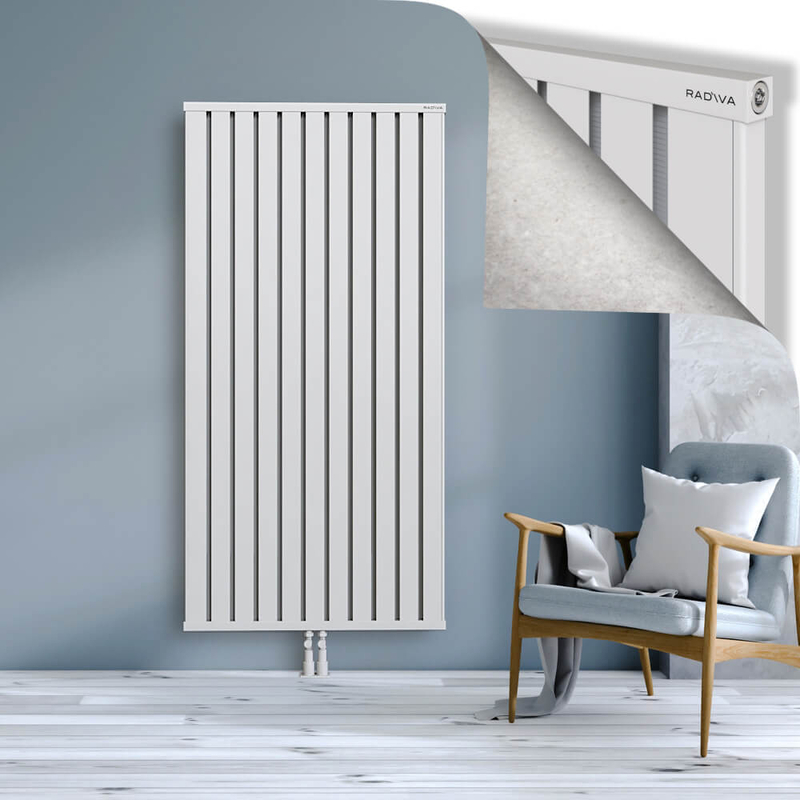 OBI Dekoratif Alüminyum Radyatör 1800x884 Beyaz