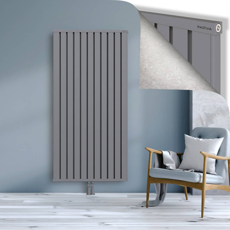 OBI Dekoratif Alüminyum Radyatör 1800x884 Gri