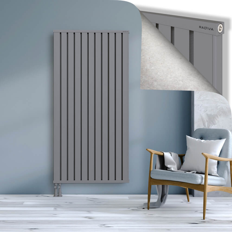 OBI Dekoratif Alüminyum Radyatör 1800x884 Gri