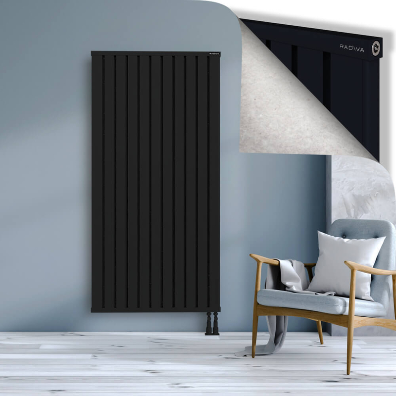 OBI Dekoratif Alüminyum Radyatör 1800x884 Siyah