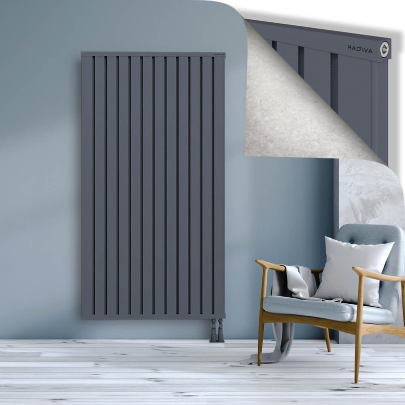 OBI Dekoratif Alüminyum Radyatör 1800x964 Antrasit