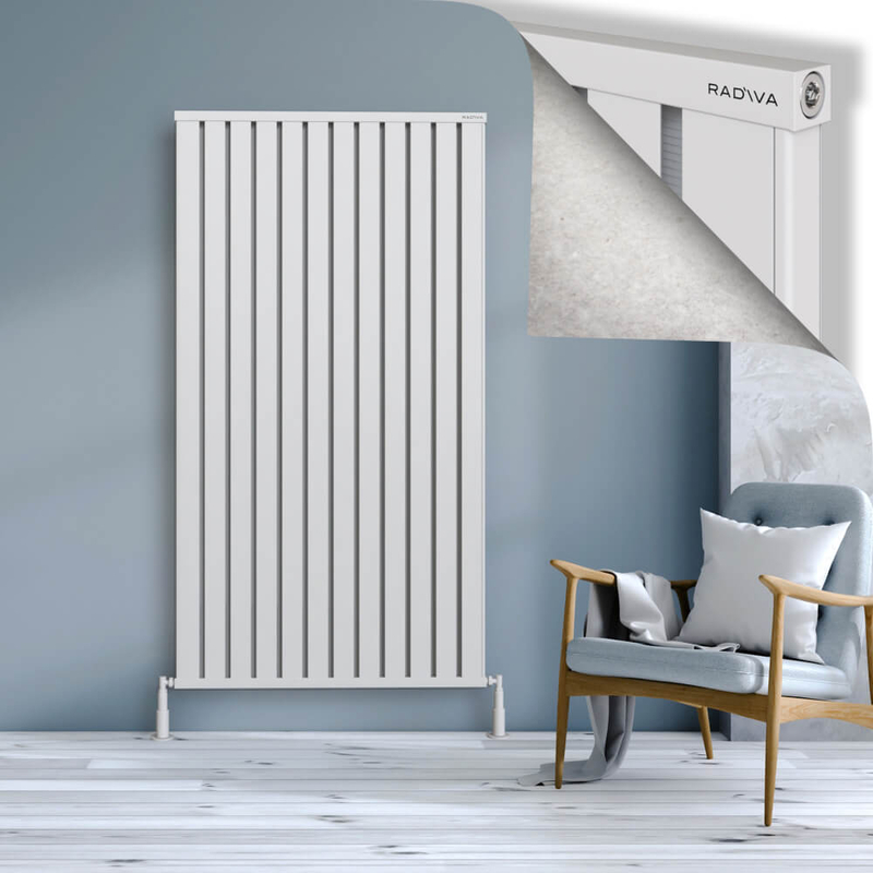 OBI Dekoratif Alüminyum Radyatör 1800x964 Beyaz