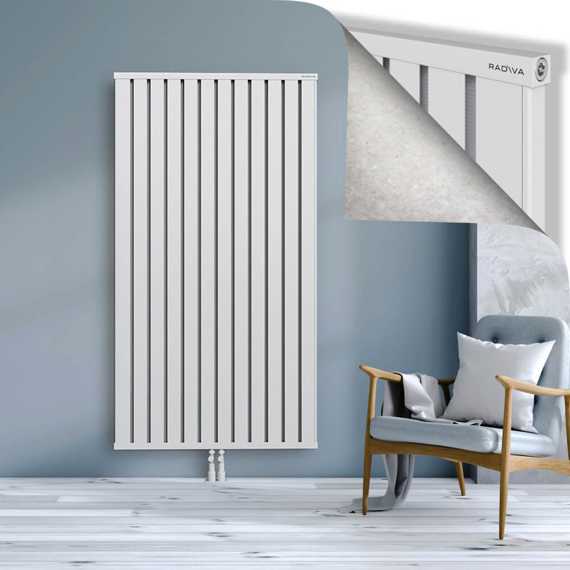 OBI Dekoratif Alüminyum Radyatör 1800x964 Beyaz