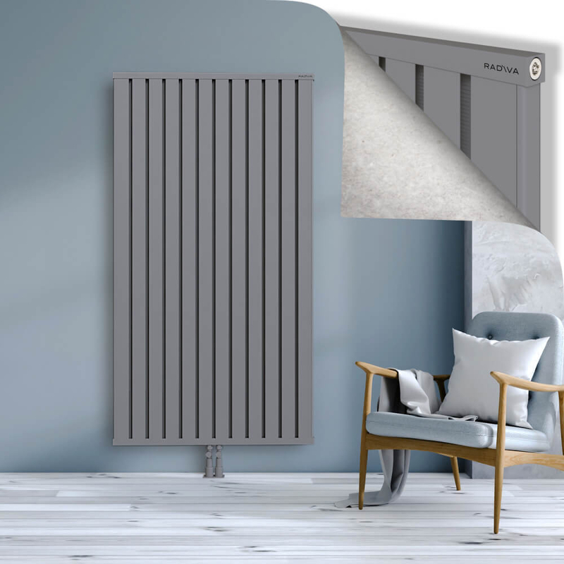 OBI Dekoratif Alüminyum Radyatör 1800x964 Gri