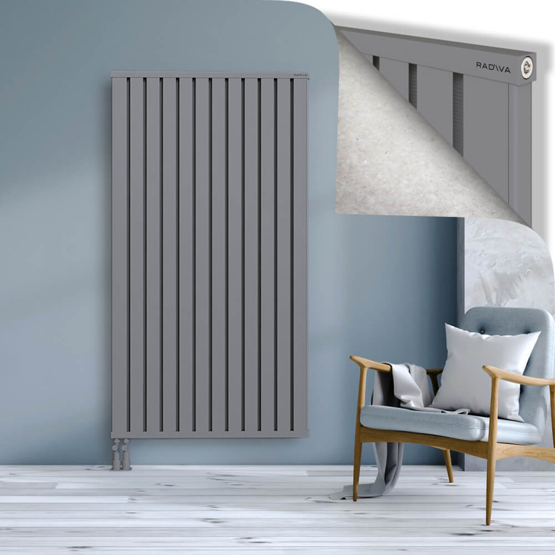 OBI Dekoratif Alüminyum Radyatör 1800x964 Gri