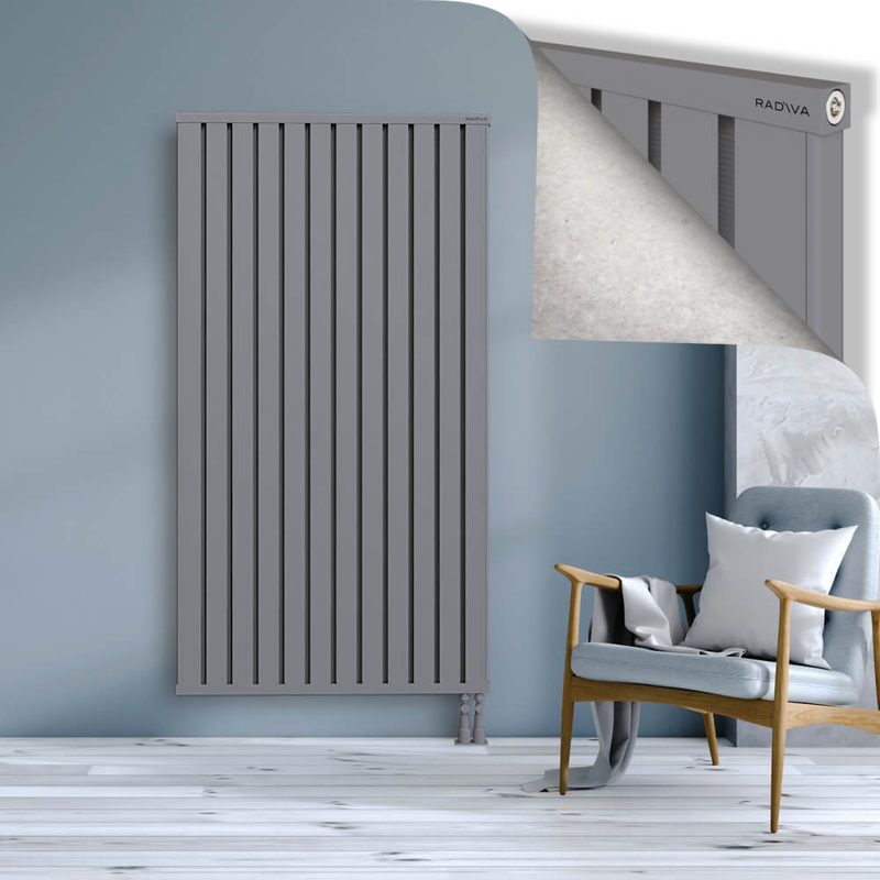 OBI Dekoratif Alüminyum Radyatör 1800x964 Gri