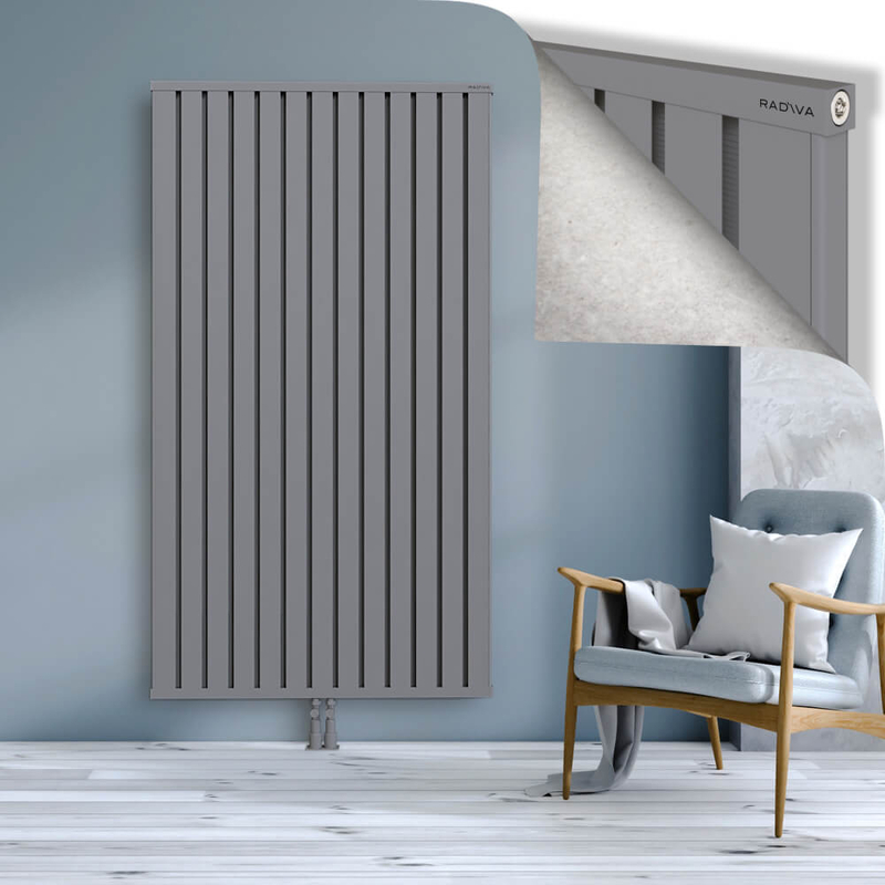 OBI Dekoratif Alüminyum Radyatör 1900x1044 Gri